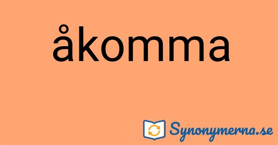 Bild som illustrerar ordet åkomma och dess synonymer.