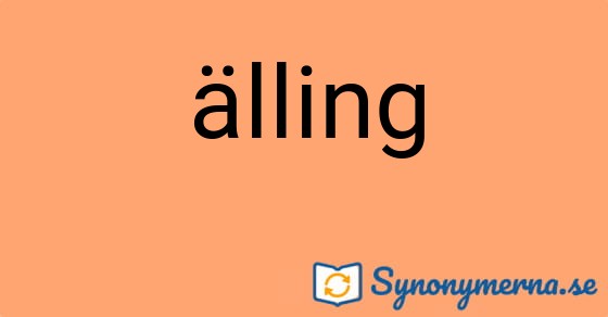 Bild som illustrerar ordet älling och dess synonymer.