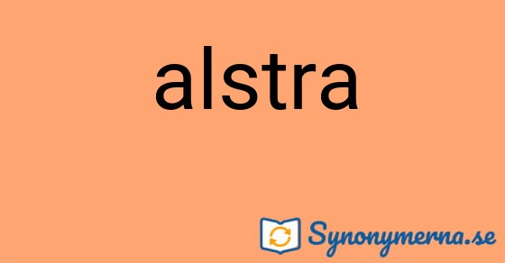 Bild som illustrerar ordet alstra och dess synonymer.