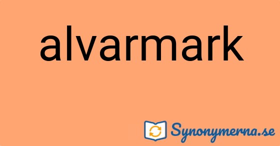 Bild som illustrerar ordet alvarmark och dess synonymer.