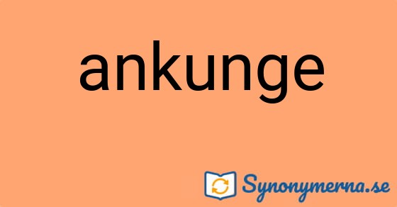 Bild som illustrerar ordet ankunge och dess synonymer.