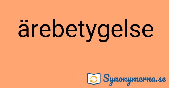 Bild som illustrerar ordet ärebetygelse och dess synonymer.