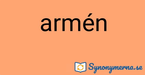 Bild som illustrerar ordet armén och dess synonymer.
