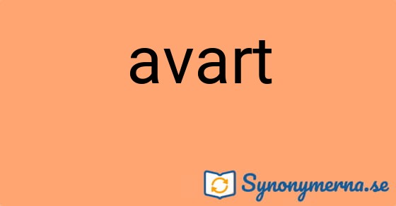 Bild som illustrerar ordet avart och dess synonymer.