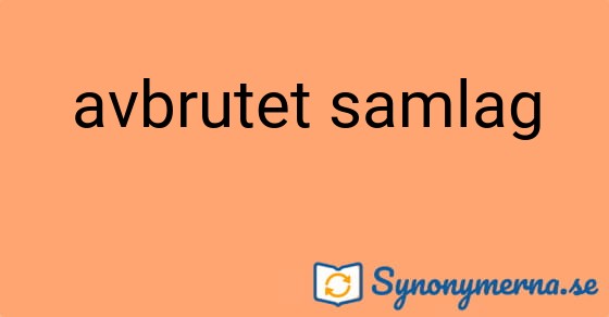 Bild som illustrerar uttrycket avbrutet samlag och dess synonymer.