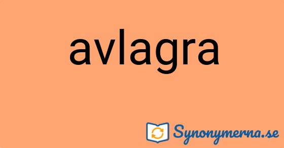 Bild som illustrerar ordet avlagra och dess synonymer.