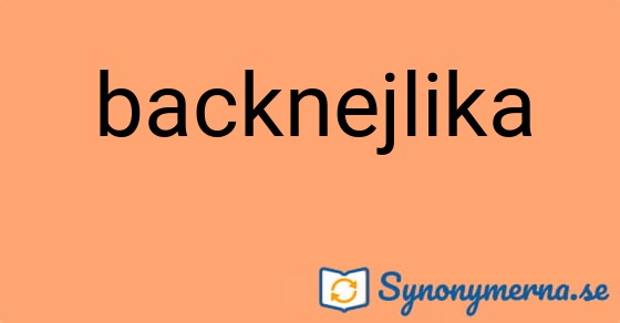 Bild som illustrerar ordet backnejlika och dess synonymer.