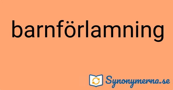 Bild som illustrerar ordet barnförlamning och dess synonymer.