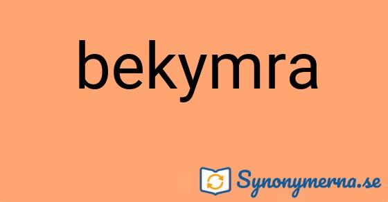 Bild som illustrerar ordet bekymra och dess synonymer.