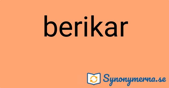 Bild som illustrerar ordet berikar och dess synonymer.