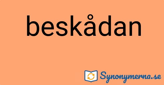 Bild som illustrerar ordet beskådan och dess synonymer.