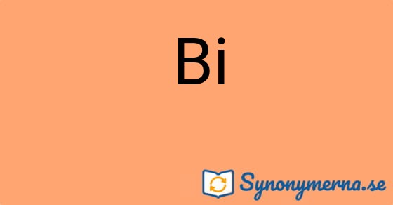 Bild som illustrerar ordet Bi och dess synonymer.