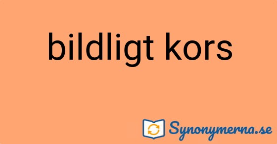 Bild som illustrerar uttrycket bildligt kors och dess synonymer.