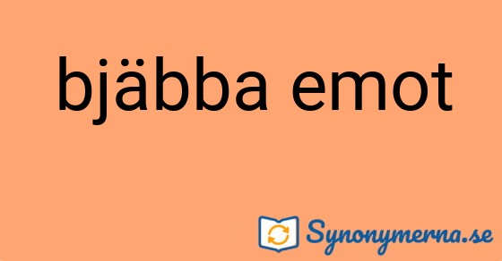 Bild som illustrerar uttrycket bjäbba emot och dess synonymer.