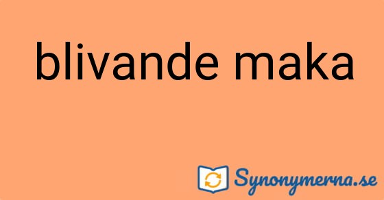 Bild som illustrerar uttrycket blivande maka och dess synonymer.