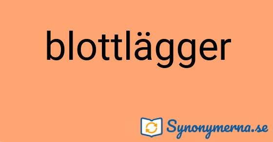 Bild som illustrerar ordet blottlägger och dess synonymer.