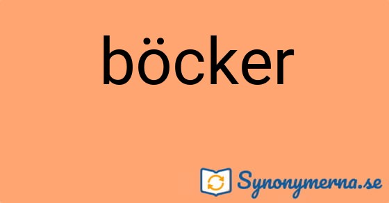 Bild som illustrerar ordet böcker och dess synonymer.