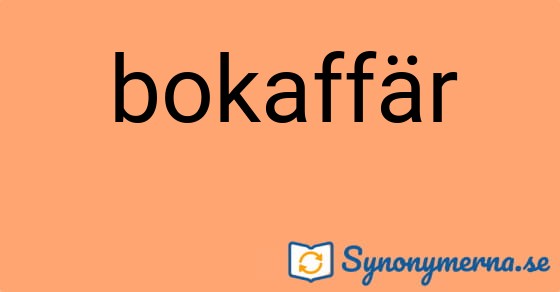 Bild som illustrerar ordet bokaffär och dess synonymer.