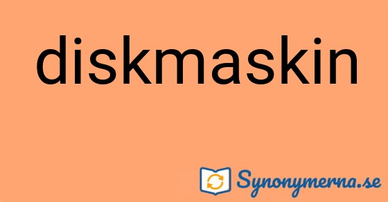 Bild som illustrerar ordet diskmaskin och dess synonymer.