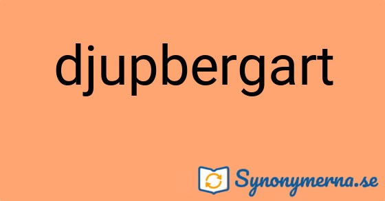 Bild som illustrerar ordet djupbergart och dess synonymer.