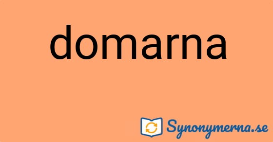 Bild som illustrerar ordet domarna och dess synonymer.