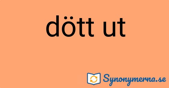 Bild som illustrerar uttrycket dött ut och dess synonymer.