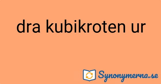 Bild som illustrerar uttrycket dra kubikroten ur och dess synonymer.