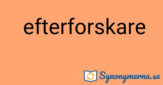 Bild som illustrerar uttrycket  efterforskare och dess synonymer.