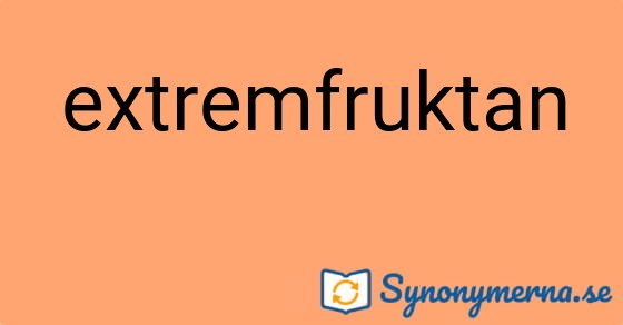 Bild som illustrerar ordet extremfruktan och dess synonymer.