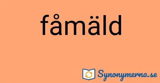 Bild som illustrerar ordet fåmäld och dess synonymer.