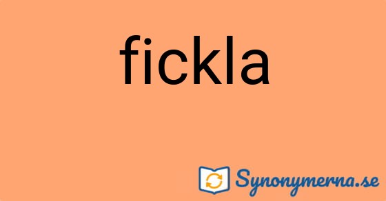 Bild som illustrerar ordet fickla och dess synonymer.