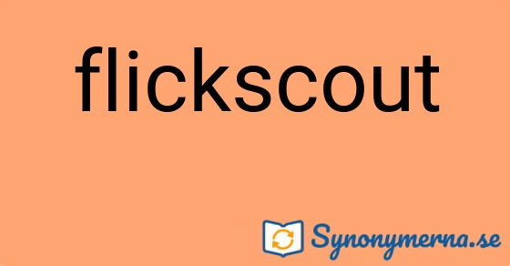 Bild som illustrerar ordet flickscout och dess synonymer.