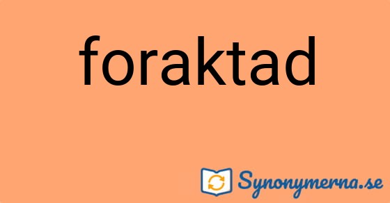 Bild som illustrerar ordet foraktad och dess synonymer.