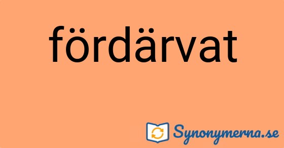 Bild som illustrerar ordet fördärvat och dess synonymer.