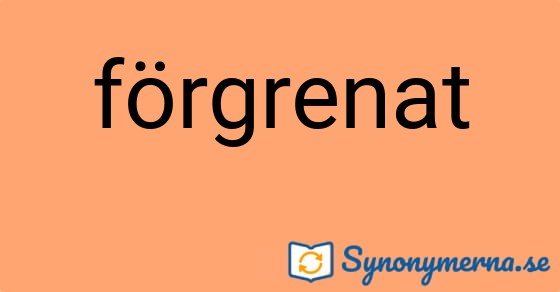 Bild som illustrerar ordet förgrenat och dess synonymer.