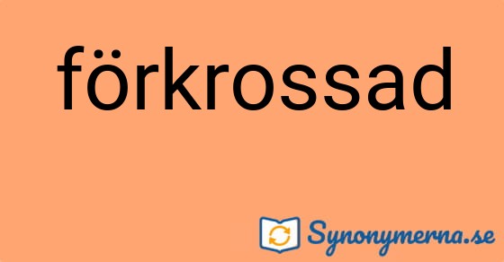 Bild som illustrerar ordet förkrossad och dess synonymer.
