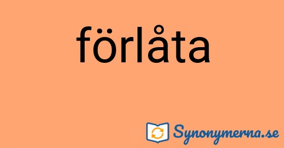 Bild som illustrerar ordet förlåta och dess synonymer.