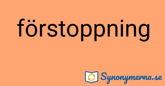 Bild som illustrerar ordet förstoppning och dess synonymer.