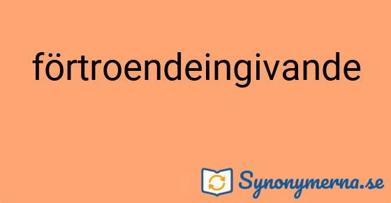 Bild som illustrerar ordet förtroendeingivande och dess synonymer.
