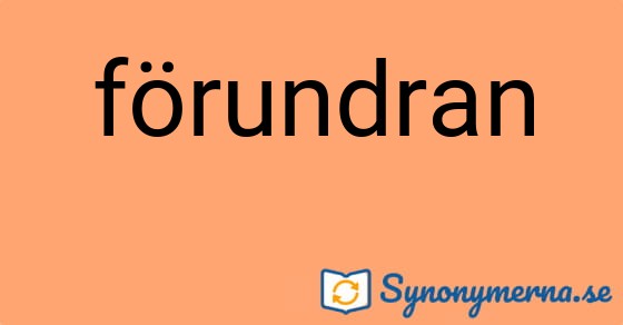 Bild som illustrerar ordet förundran och dess synonymer.