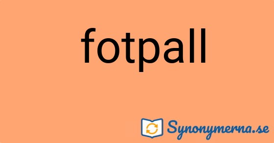 Bild som illustrerar uttrycket  fotpall och dess synonymer.