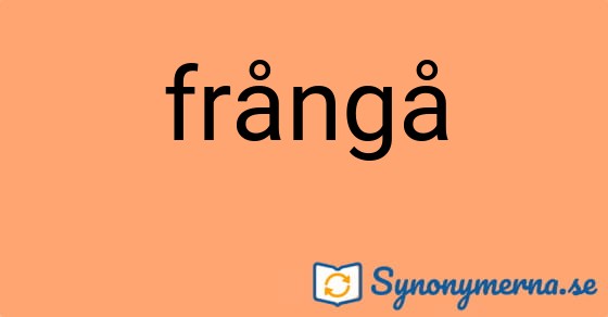 Bild som illustrerar ordet frångå och dess synonymer.