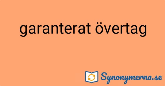 Bild som illustrerar uttrycket garanterat övertag och dess synonymer.