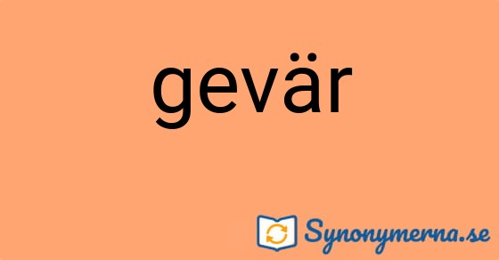Bild som illustrerar ordet gevär och dess synonymer.