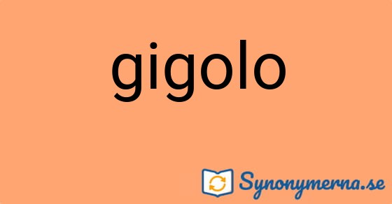 Bild som illustrerar ordet gigolo och dess synonymer.