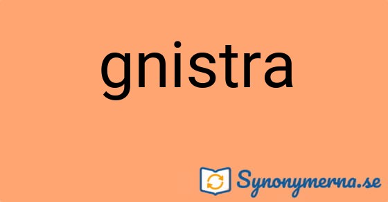 Bild som illustrerar ordet gnistra och dess synonymer.