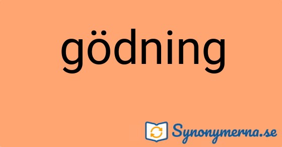 Bild som illustrerar ordet gödning och dess synonymer.