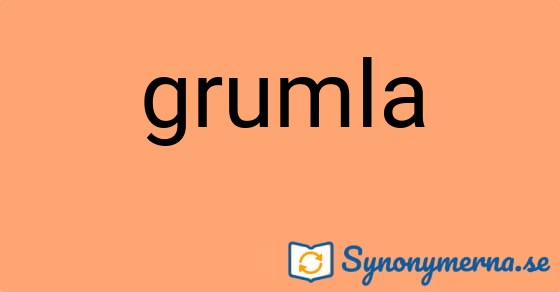 Bild som illustrerar ordet grumla och dess synonymer.