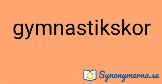 Bild som illustrerar ordet gymnastikskor och dess synonymer.
