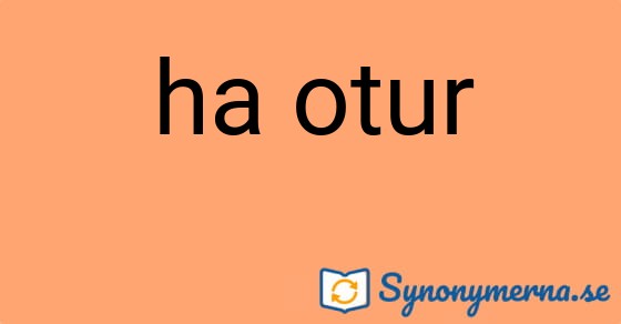 Bild som illustrerar uttrycket ha otur och dess synonymer.